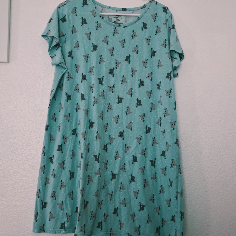 Oversized Koala Sleep Shirt L/Xl